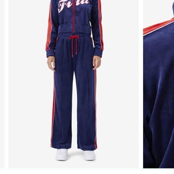 NWT Fila Valery Velour Track Jacket Size 2X - Picture 5 of 9
